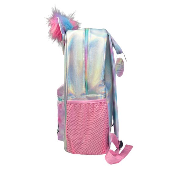 Pink and Multicolor Beautify Unicorn Character XL Backpack - Picture 4 of 7